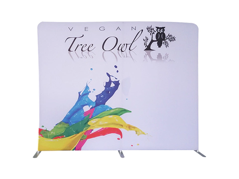 10ft tension fabric display banner