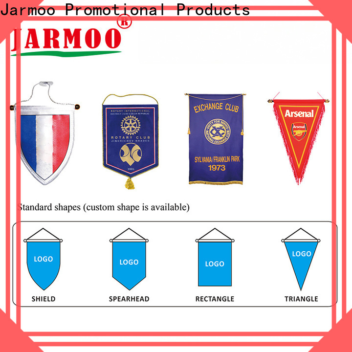 Jarmoo colorful pleated flag with good price on sale