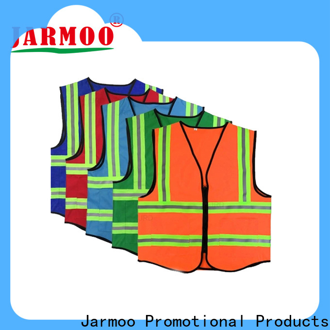 Jarmoo professional safety vest with company logo from China for promotion