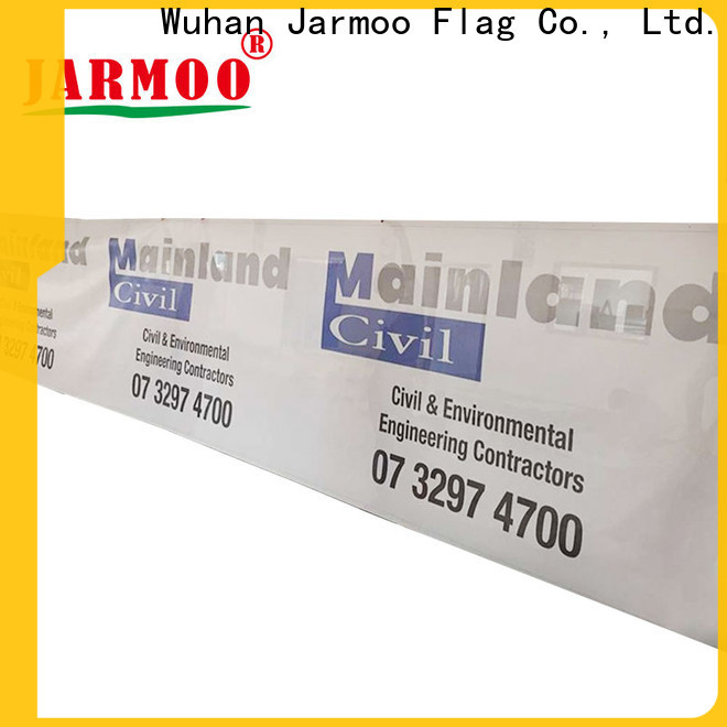 Jarmoo fabric bunting banner manufacturer for promotion