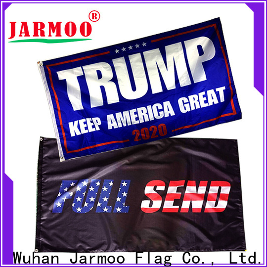 Jarmoo recyclable printed flag supplier for business