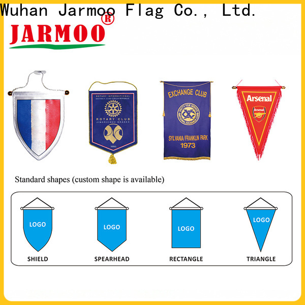 Jarmoo college pennants from China bulk buy