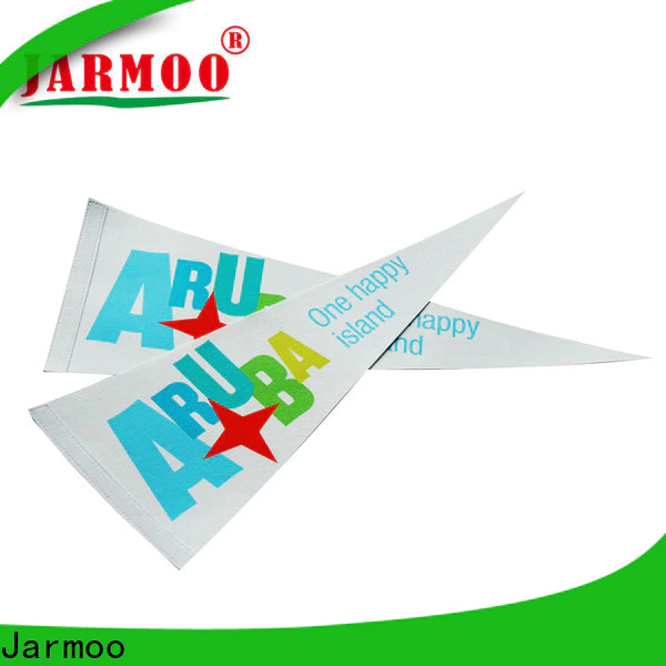 Jarmoo durable pennant string flags with good price bulk production