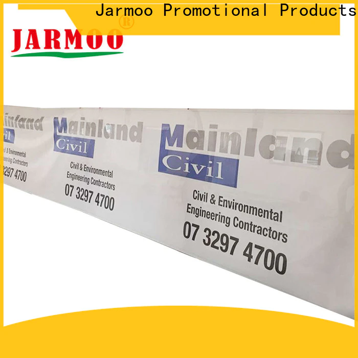 Jarmoo quality banner and bunting supplier for marketing