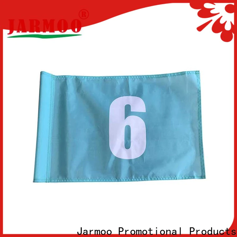 Jarmoo promo flags with good price for marketing
