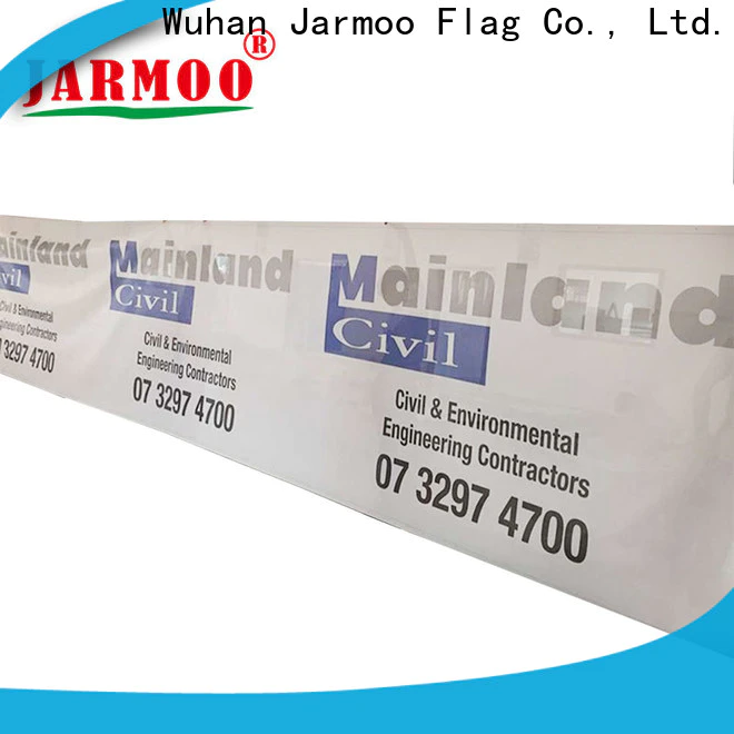 Jarmoo top quality vinyl mesh banner series bulk production