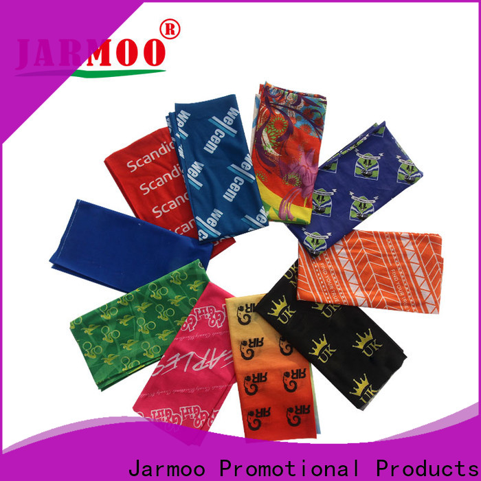 Jarmoo multi color knit scarf from China for marketing