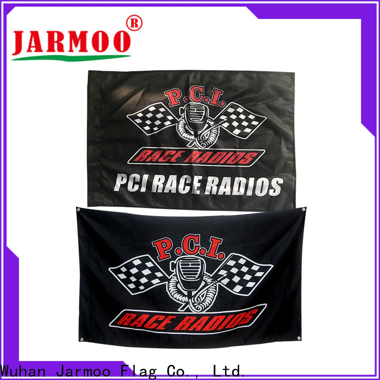 Jarmoo quality branded flags personalized for promotion