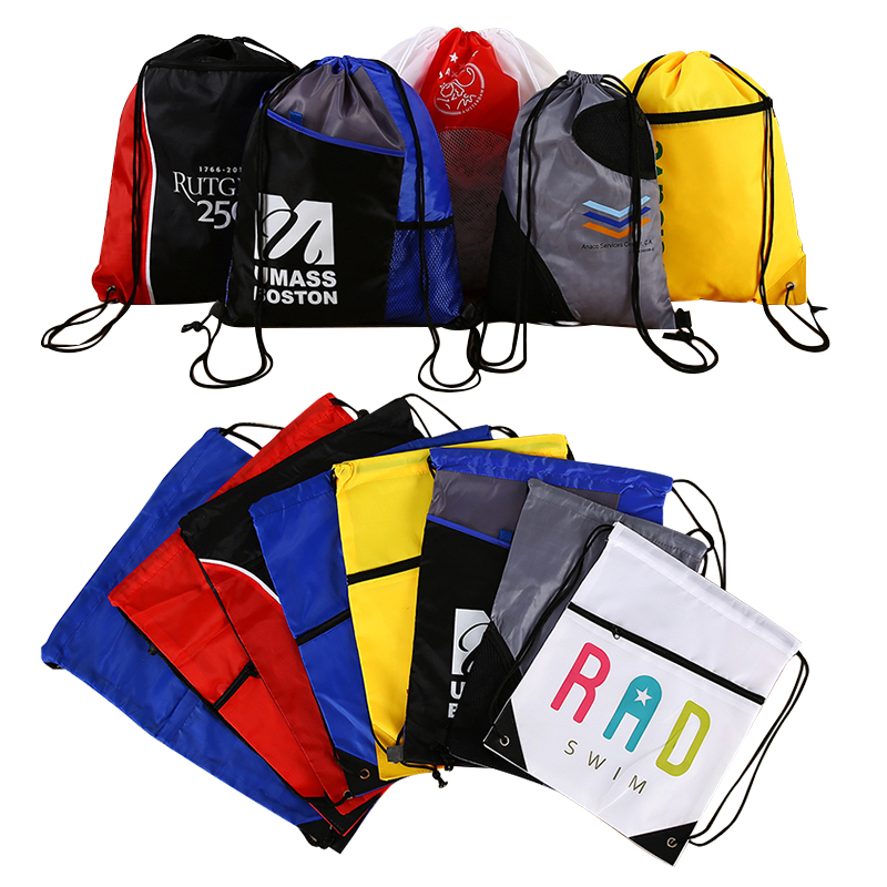 Custom Advertising Promotion Retail Drawstring Bags | Jarmoo