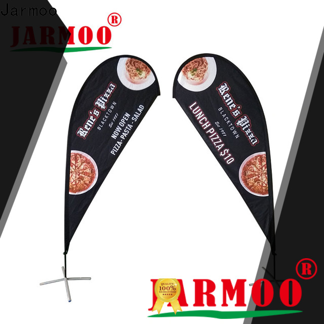 Jarmoo popular custom football flags customized for promotion