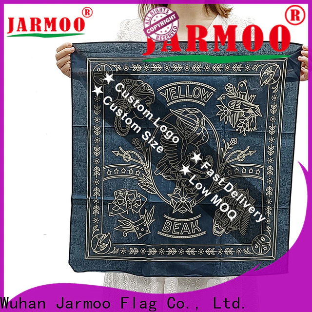Jarmoo custom bandanas no minimum wholesale bulk production