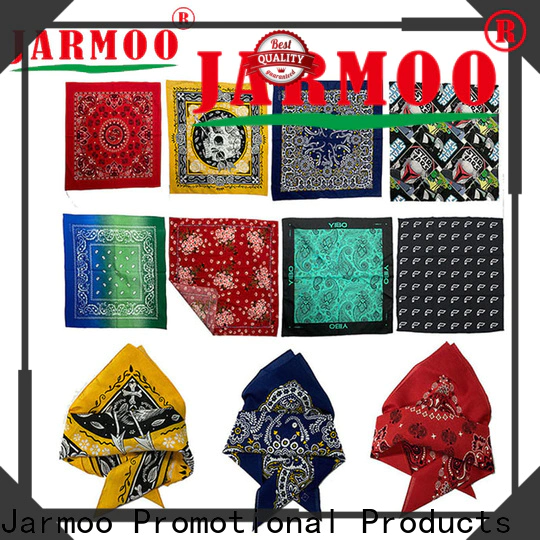 Jarmoo custom printed bandanas no minimum with good price for promotion