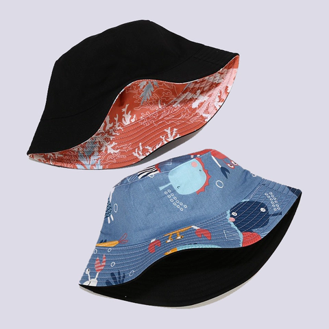 Reversible Design Bucket Hat