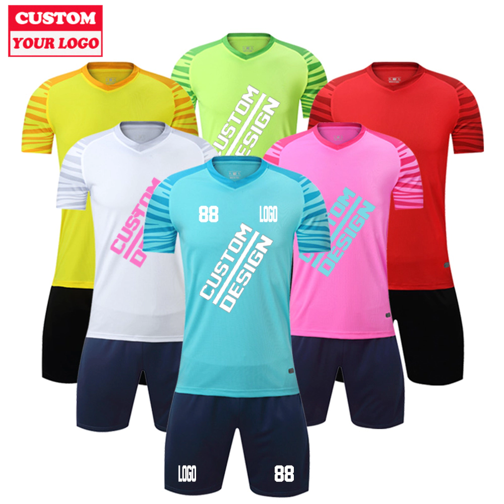 Custom Team Soccer Suit Full Set Uniform Football Jersey