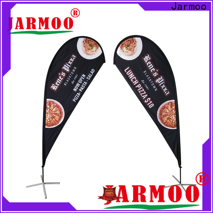 Jarmoo custom logo flag manufacturer on sale