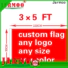 Jarmoo popular flag banner printing inquire now for promotion