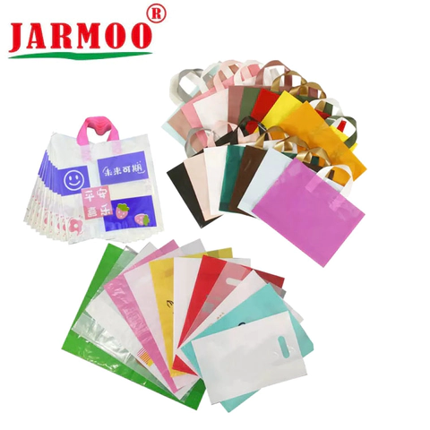 Custom LOGO Design Promotion Gifts PE Plastic Shopping Bag