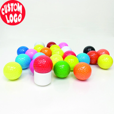 product-Custom luminescent coloured rubber golf balls-Jarmoo-img-1