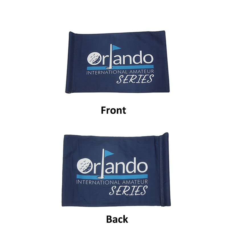 Custom Printed Advertising Promotion Golf Flags Jarmoo