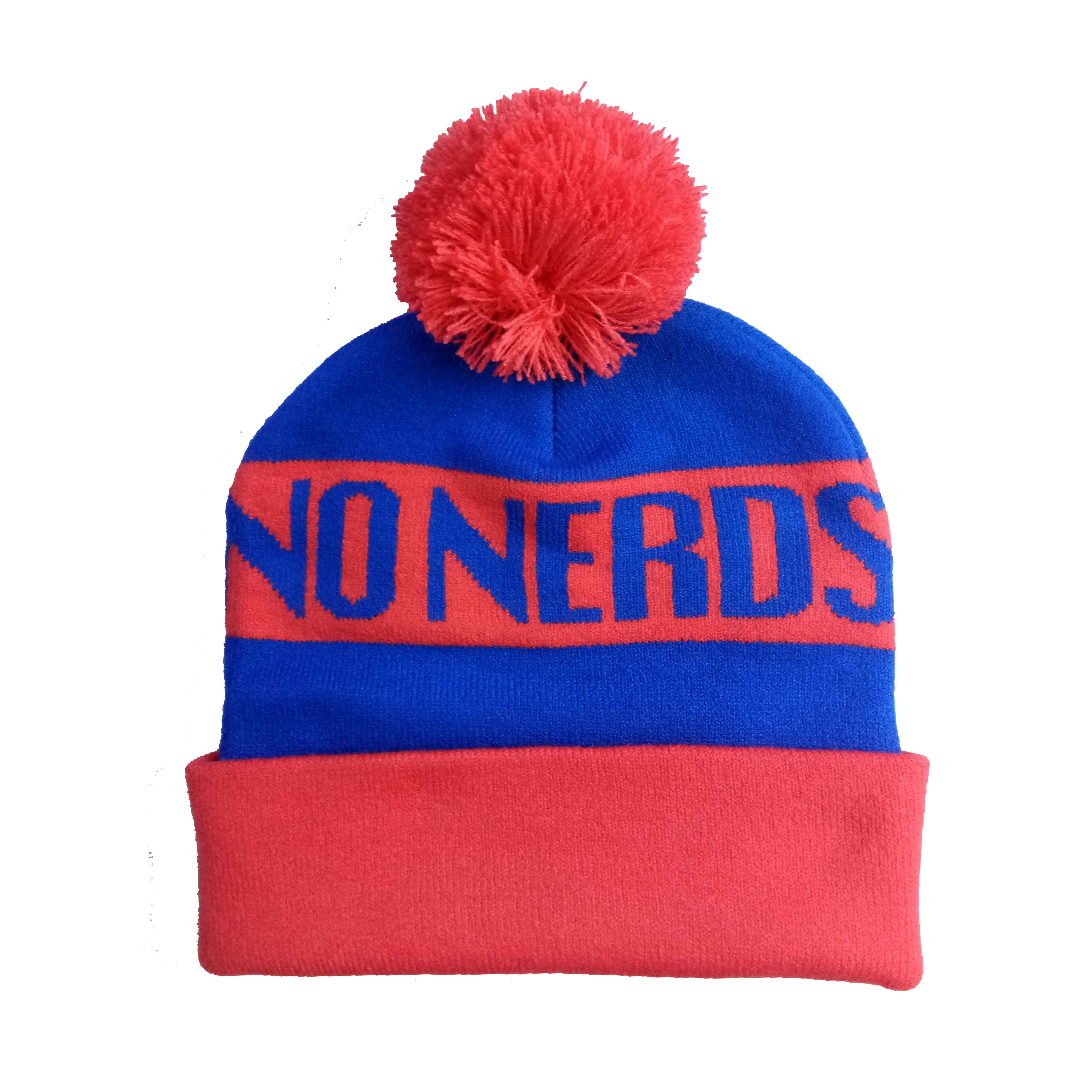 Custom Jacquard Embroidery Winter Warm Acrylic Beanie Jarmoo