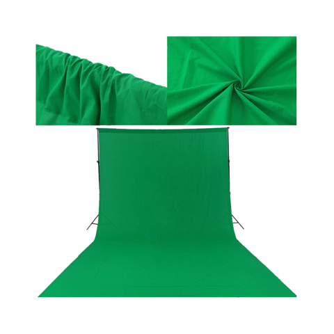 Muslin Background 3*6m Photography Backdrop Green