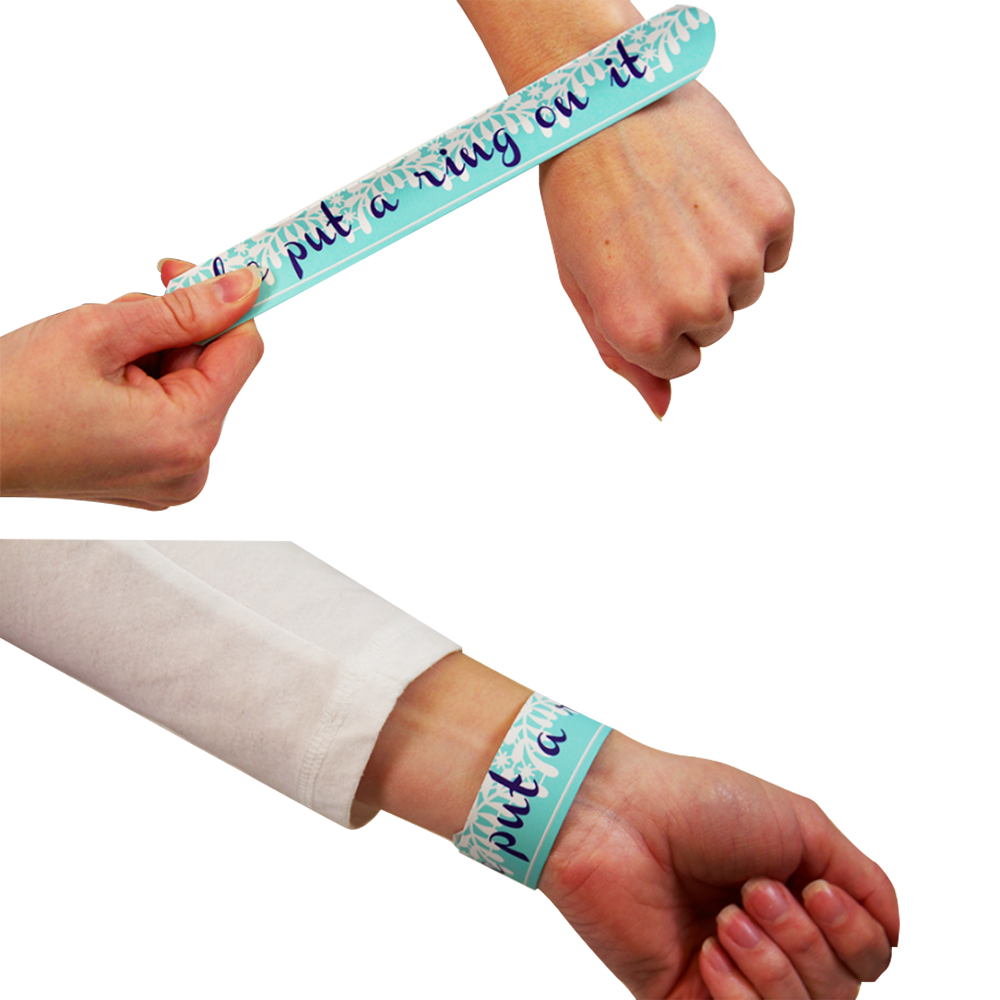 Custom Reflective Slap Band High Quality Slap Bands