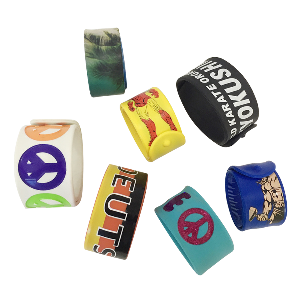 Custom Reflective Slap Band High Quality Slap Bands