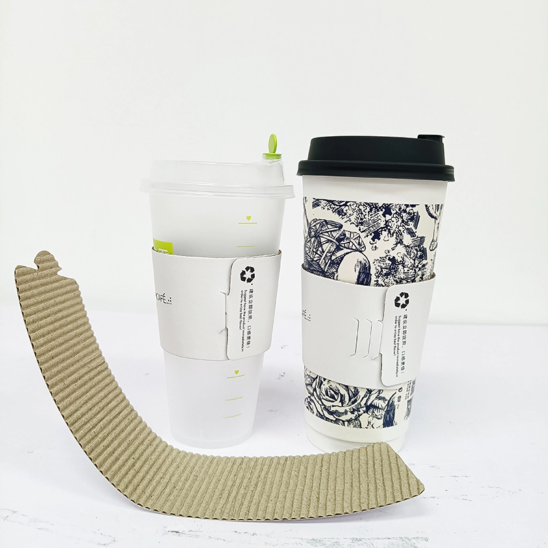 product-Custom Paper Cup Holder Sleeve-Jarmoo-img-1