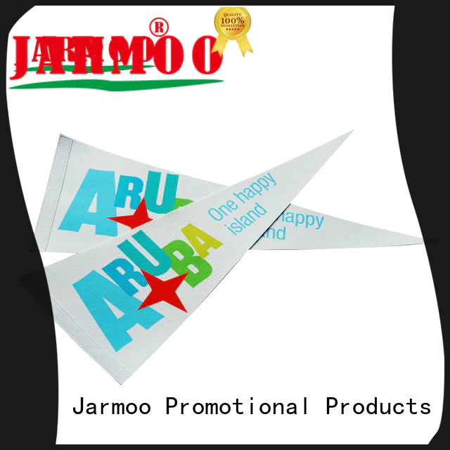 Jarmoo eco-friendly sports pennants manufacturer bulk production