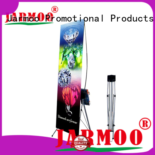 Jarmoo professional roll up banner stand personalized for promotion