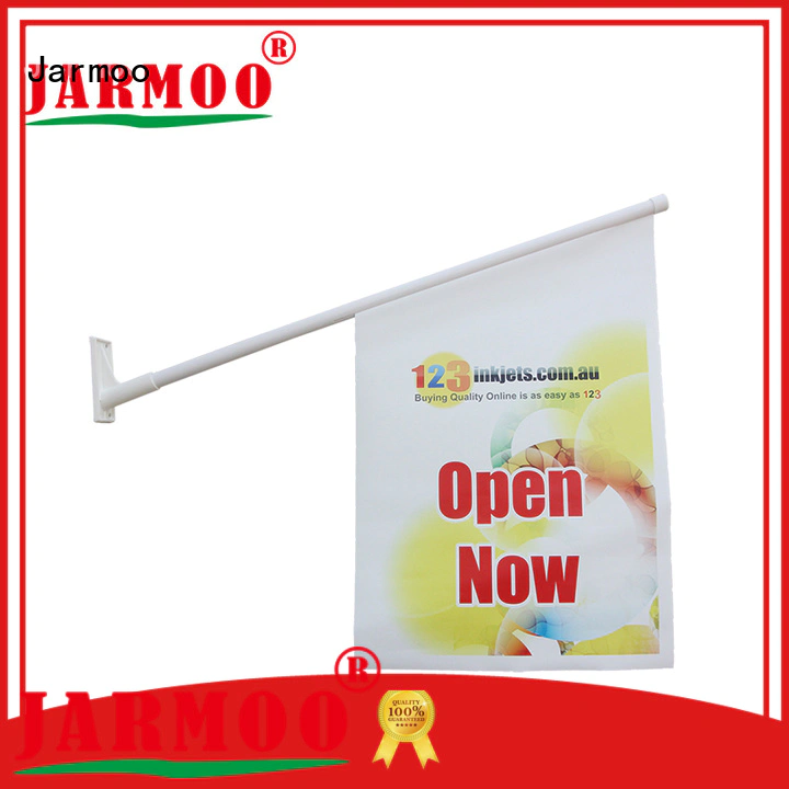 Jarmoo outdoor advertising flags customized for marketing